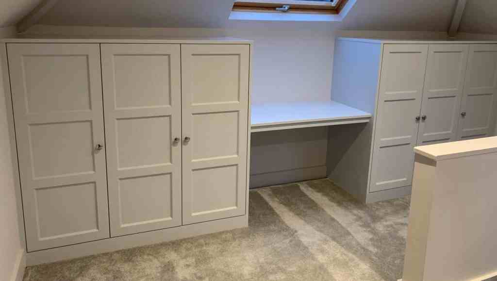 Low Ceiling Attic Wardrobes Fitted wardrobes For Sloping Ceilings